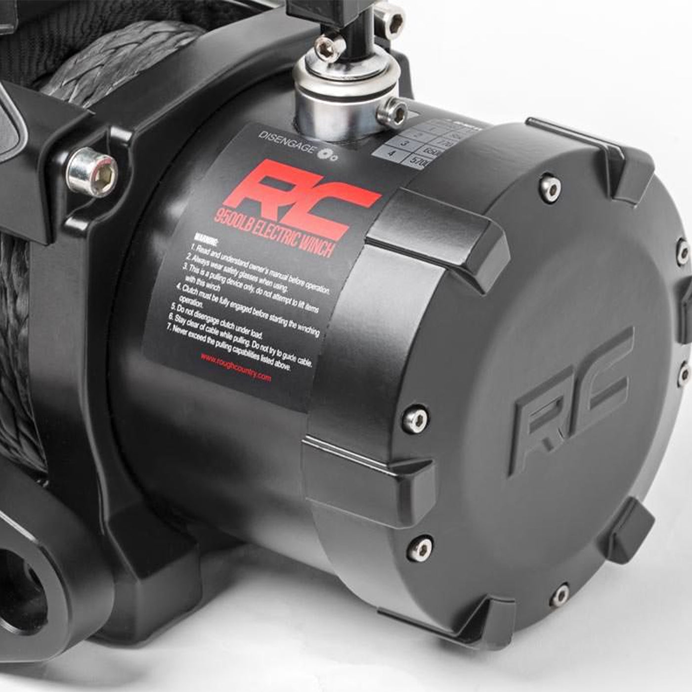 12000 LB Pro Series Winch Synthetic Rope