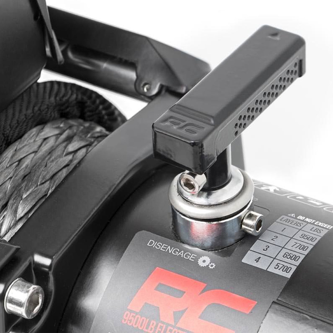 12000 LB Pro Series Winch Synthetic Rope