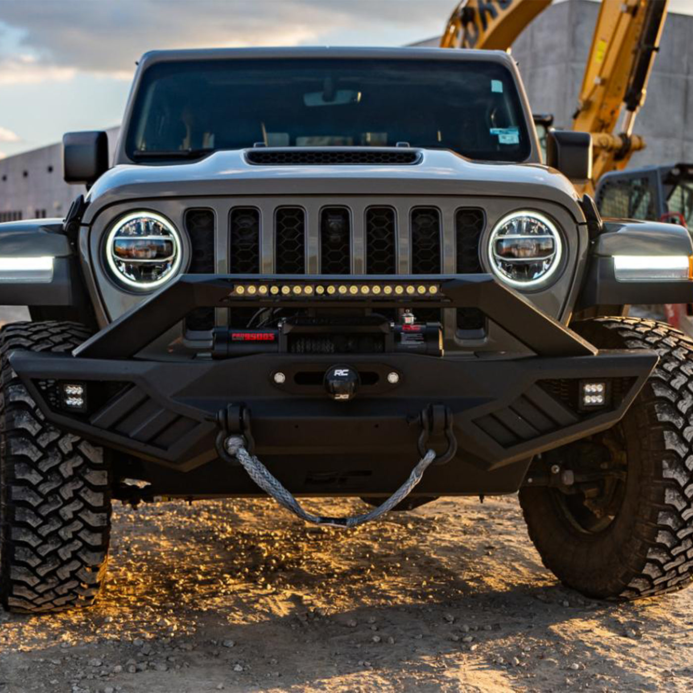 12000 LB Pro Series Winch Synthetic Rope