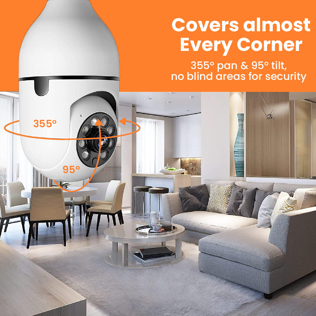 Light Bulb Spy Camera - 1080P