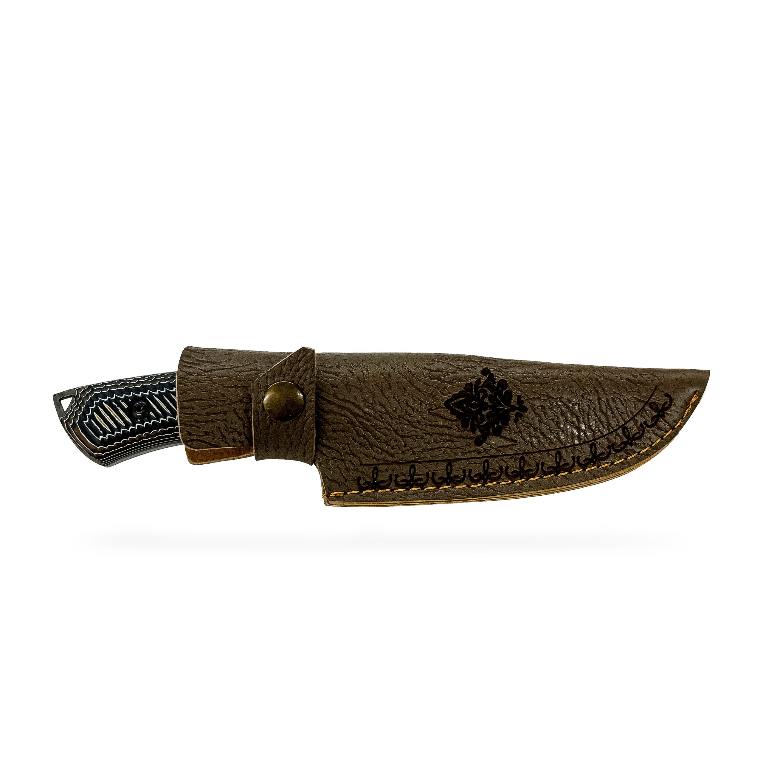 Deer Motif Hunting Knife